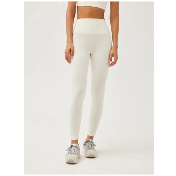 Outdoor Voices FreeForm 7/8 High Rise Leggings Milk Stone Size XXXL NWT - Picture 1 of 7